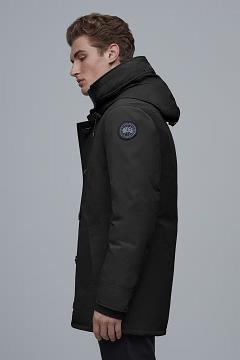 Chamarras Canada Goose Hombre Mexico - Chateau Abrigos Black Label Negros DT4307981